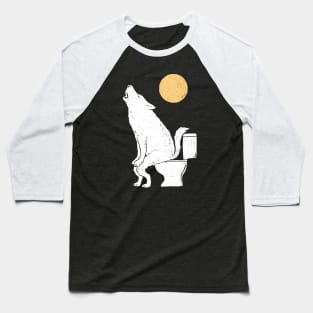 Howling At Night Baseball T-Shirt